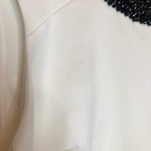 Karl Lagerfeld Ivory Midi Dress. Size 10 - Picture 7 of 7